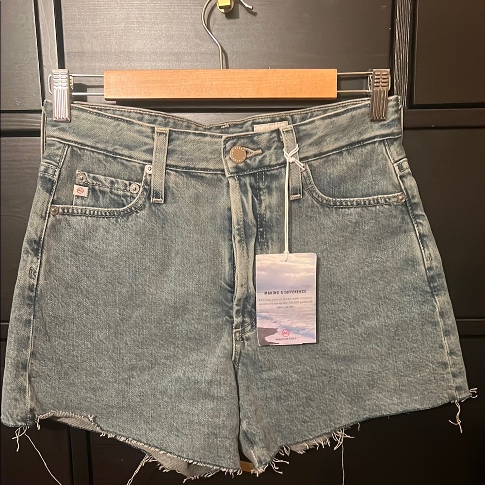 AG Adriano Goldschmied Alexxis Short High Rise Jean Short